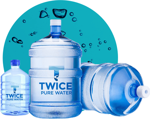 Twice Pure Water - Refreshingly Pure, Purely Chilled - Twice the Ice