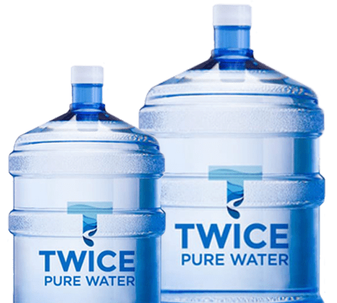 twice pure water jugs